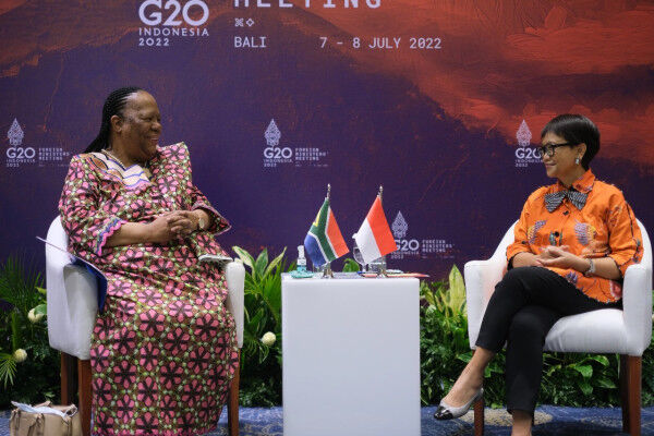Bilateral Meeting of the Indonesian and South African Ministers for Foreign Affairs