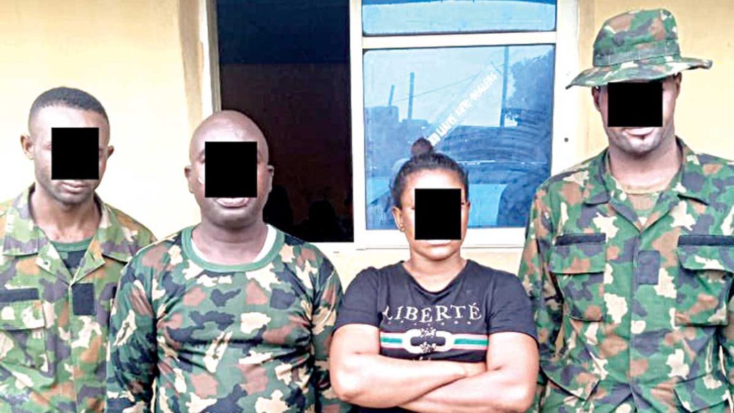 Army-suspects
