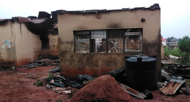 INEC office burnt