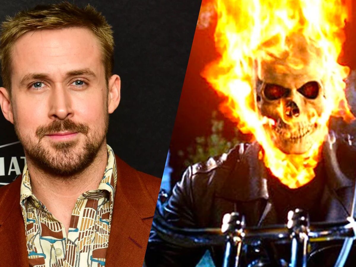 Ryan Gosling as the MCU's Ghost Rider in Marvel Fan Art