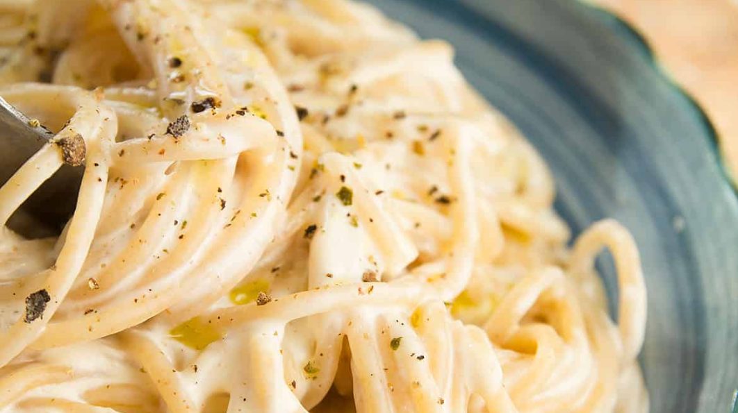 cream cheese pasta Photo The clever meal