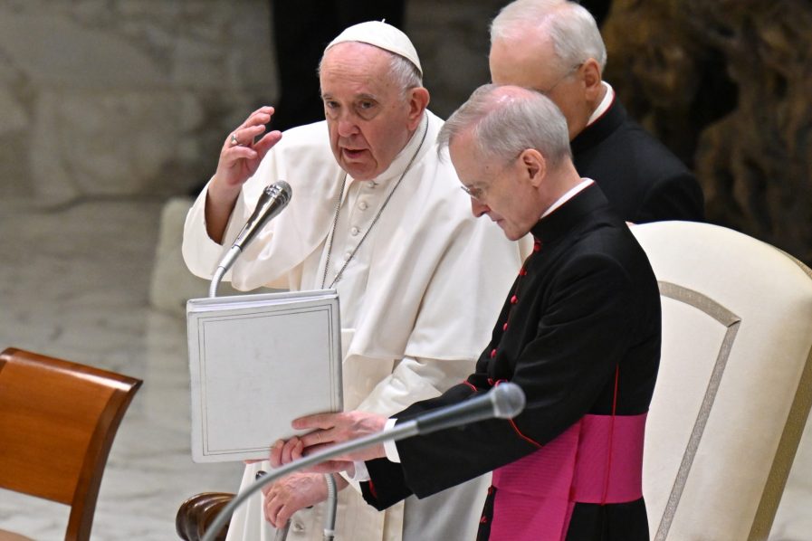 VATICAN-POPE-AUDIENCE