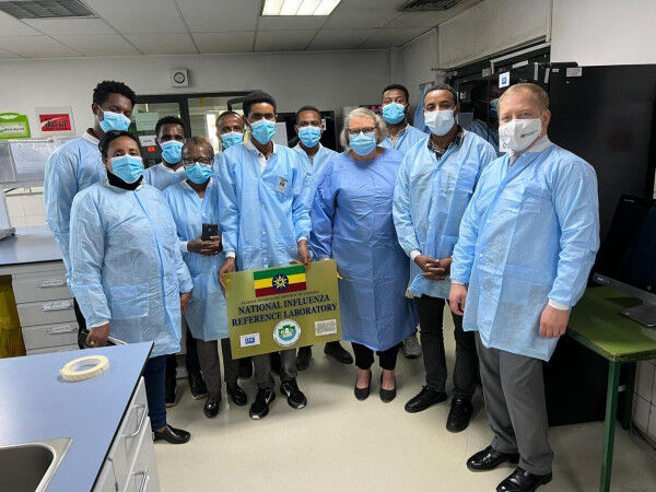 The Ethiopian National Influenza Laboratory gets recognized as a World Health Organization (WHO) National Influenza Centre