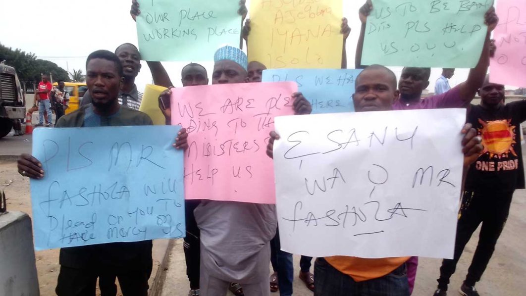 Protesters