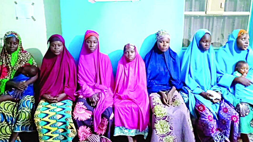 Rescued women