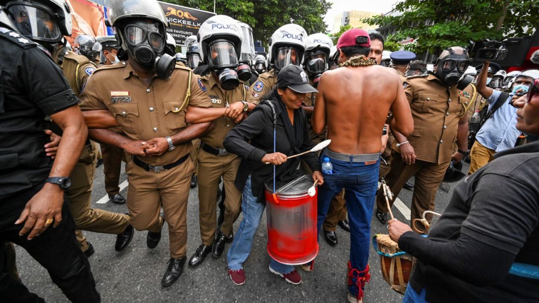 SRI LANKA-ECONOMY-POLITICS-UNREST