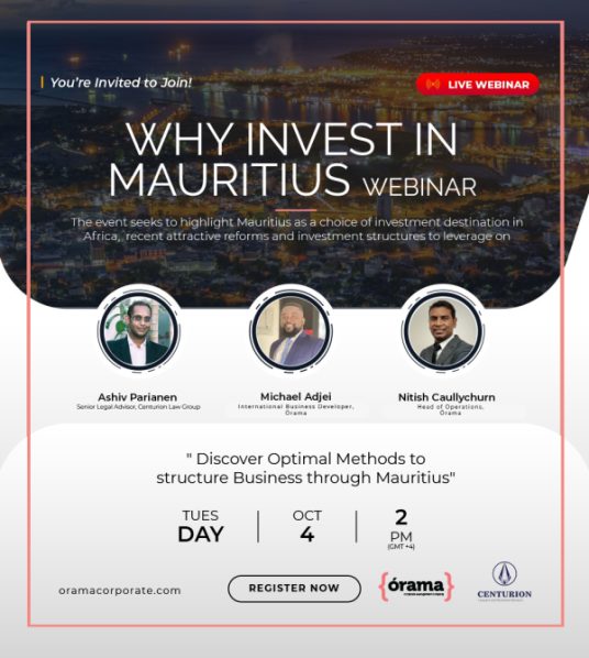 Why Invest in Mauritius Webinar