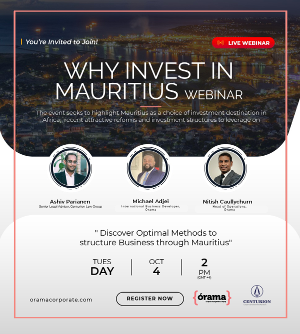 Why Invest in Mauritius Webinar