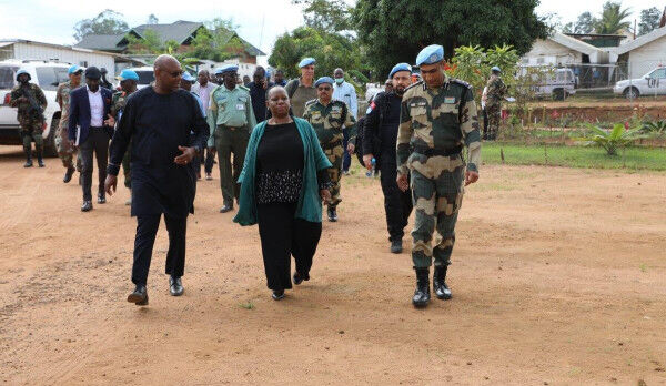 Bintou Keita Addressing the Media in Beni: “United Nations Organization Stabilization Mission in the Democratic Republic of the Congo (MONUSCO) Exit Already Noted”