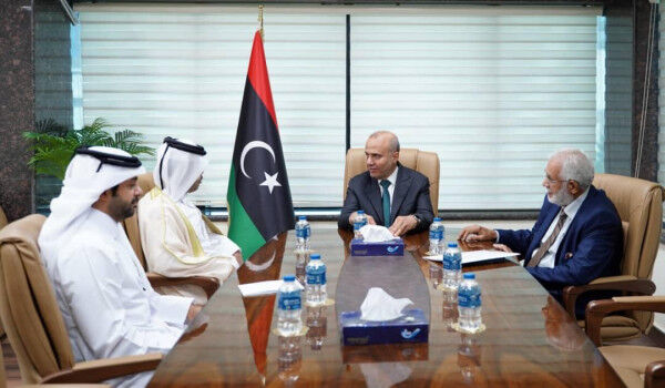 Vice President of Libyan Presidential Council Meets Ambassador of Qatar