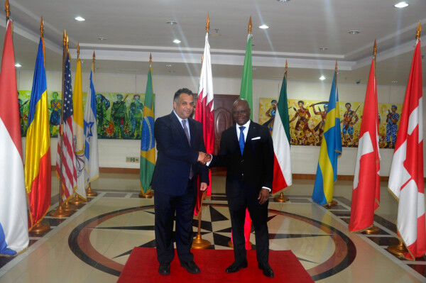 Minister of Foreign Affairs in Benin Meets Qatar’s Acting Charge D’affaires
