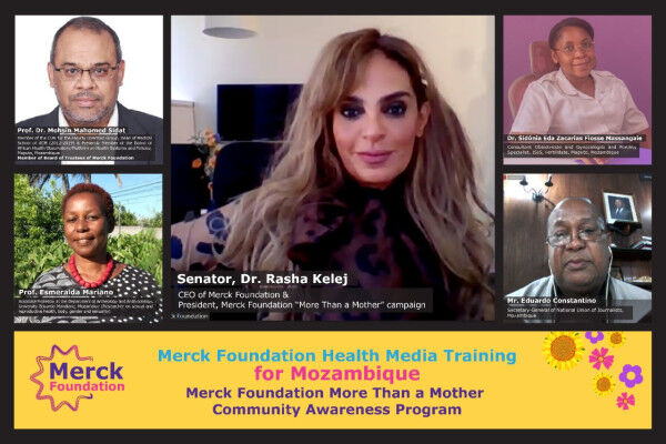 Merck Foundation conducts its first Health Media Training in Mozambique in partnership with The First Lady & University Eduardo Mondlane & National Union of Journalists, Mozambique