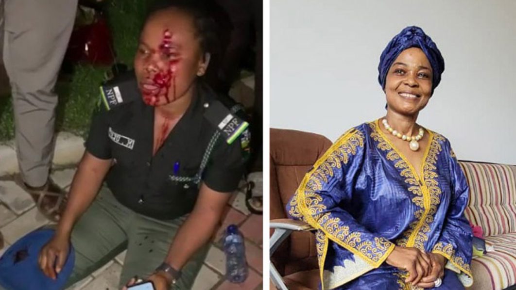 Assaulted-police-Prof-Zainab-Abiola