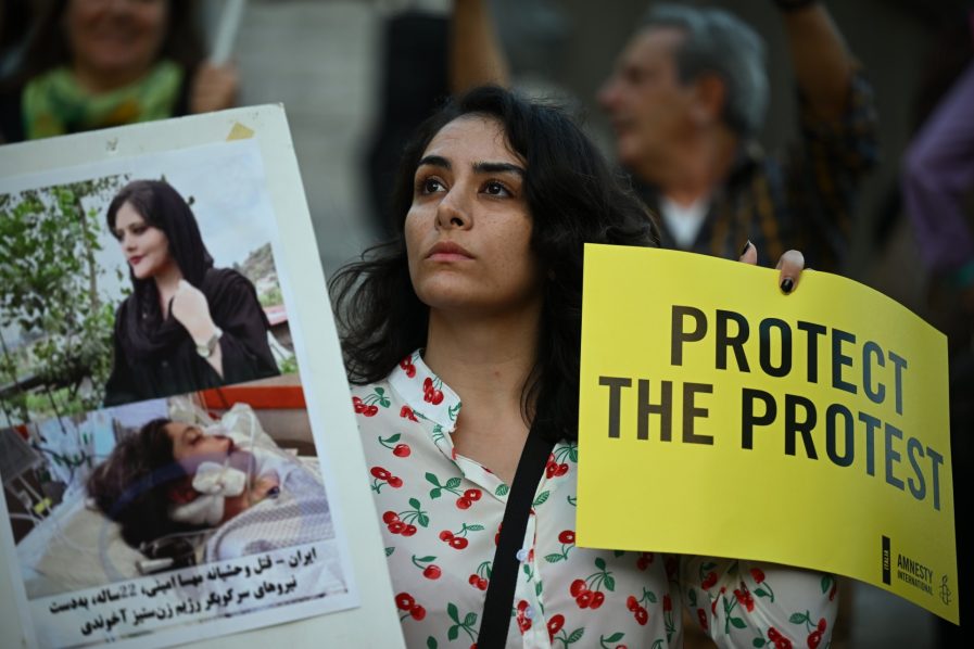 ITALY-IRAN-WOMEN-RIGHTS-POLITICS-DEMO