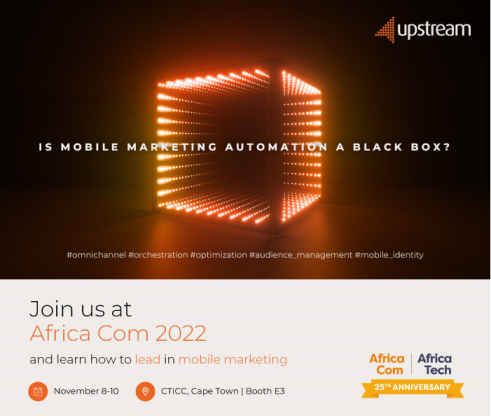 African Mobile Operators can Emerge as Digital Marketing Leaders, Says Upstream, Ahead of AfricaCom