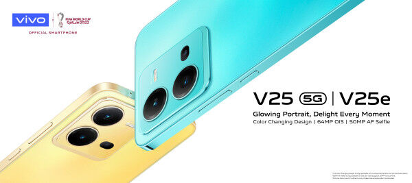 vivo Launches New V25 5G and V25e with High-Performance, Color Changing Glass and Enhanced Photography Features for Creative Original Expressions