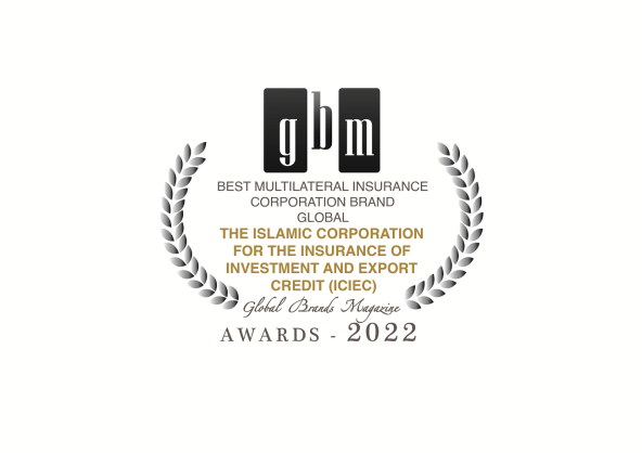 The Islamic Corporation for the Insurance of Investment and Export Credit (ICIEC) honoured as a winner of a prestigious Global Brands Awards 2022, named as Best Multilateral Insurance Corporation Brand – Global