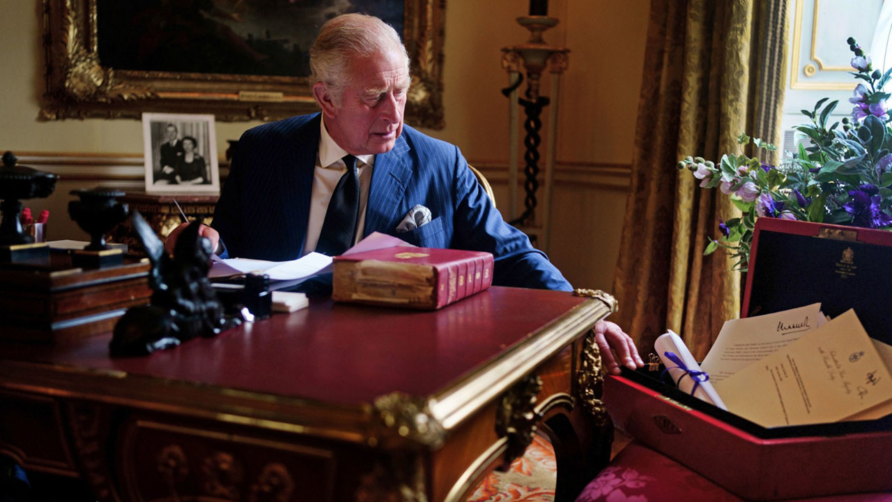 BRITAIN-ROYALS-KING