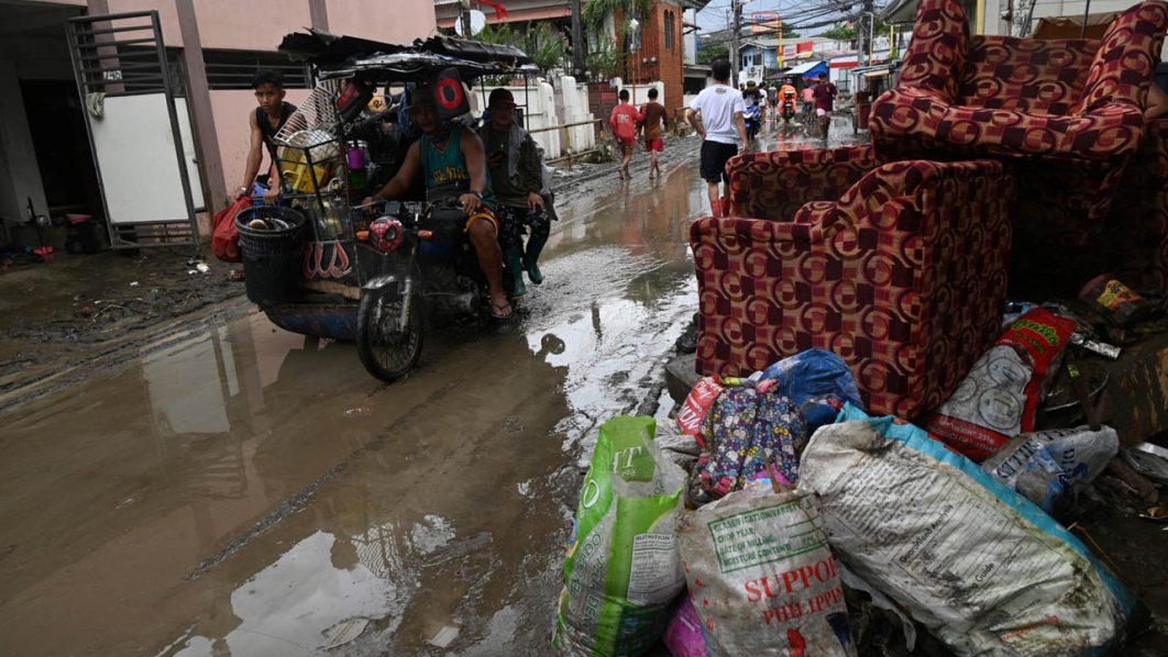 PHILIPPINES-WEATHER-STORM