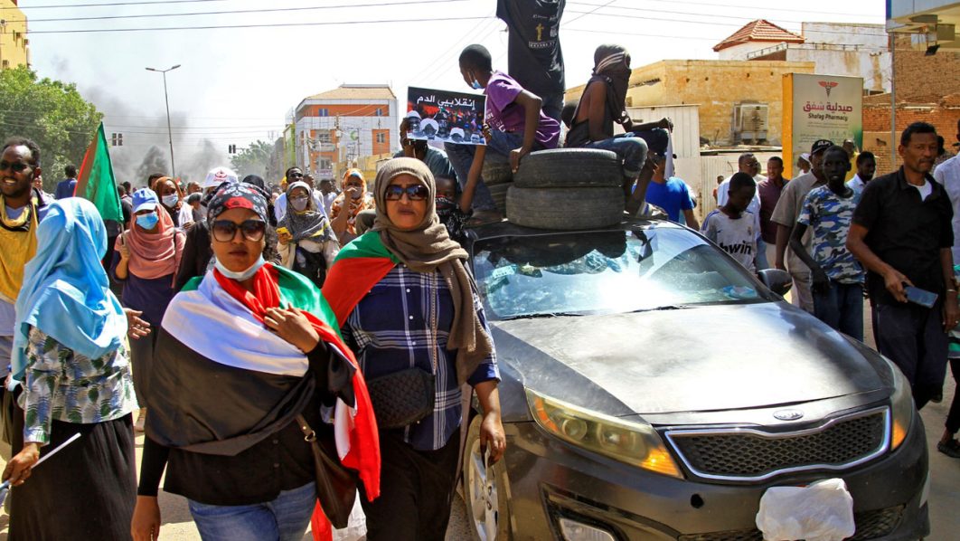 SUDAN-POLITICS-UNREST-DEMO-ANNIVERSARY
