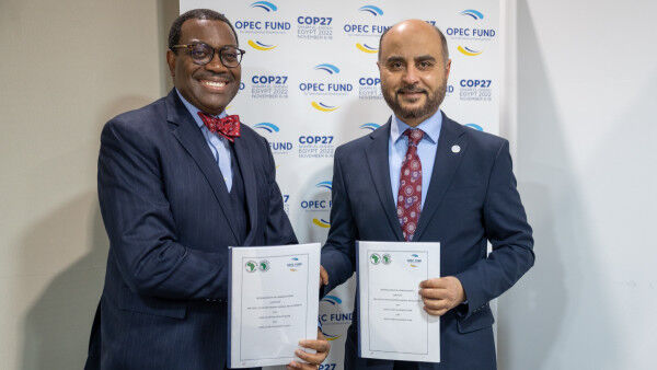 Organization of Petroleum Exporting Countries (OPEC) Fund and African Development Bank Group increase cooperation to promote sustainable development in Africa