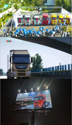Dongfeng New Trucks KL, KR Unveiled in Vietnam, Starting a New Journey Overseas