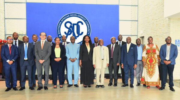 African Development Bank Country Managers hold discussions with officials from Southern Africa Development Community Officials