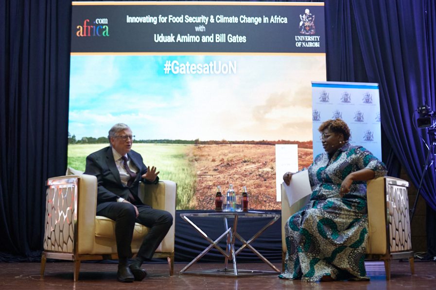 Thousands Tune in Virtually to Hear Bill Gates on Innovating for Food Security & Climate Change in Africa 
