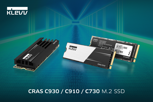 KLEVV Introduces Three New M.2 NVMe SSDs to the Market