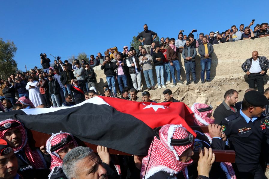 JORDAN-PROTEST-POLICE