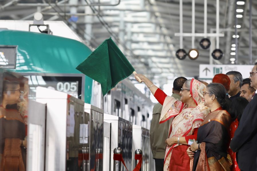 BANGLADESH-TRANSPORT-METRORAIL