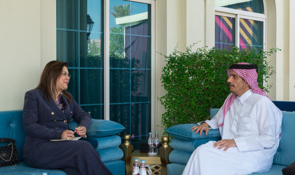 Qatar: Deputy Prime Minister and Minister of Foreign Affairs Meets Egyptian Minister of Planning and Economic Development