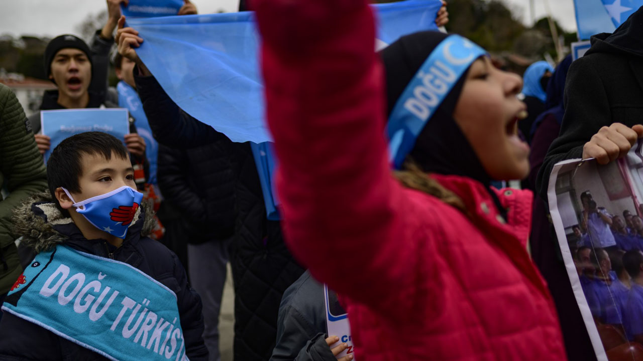TURKEY-CHINA-UYGHUR-DEMO