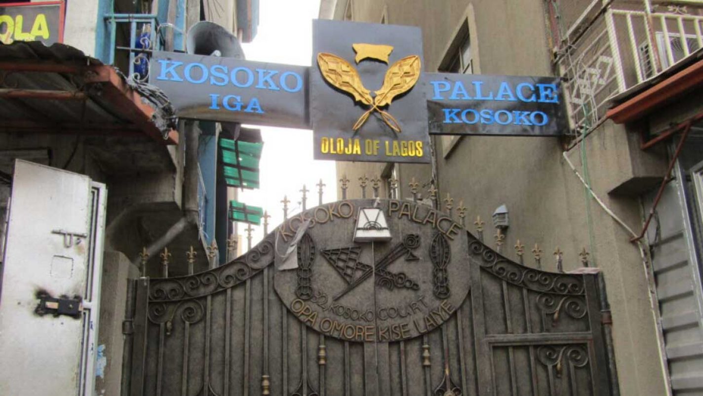 Oloja of Lagos stool