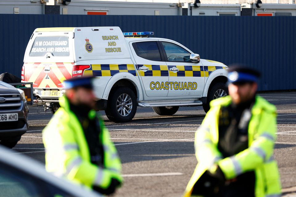 UK Police migrant coast guard