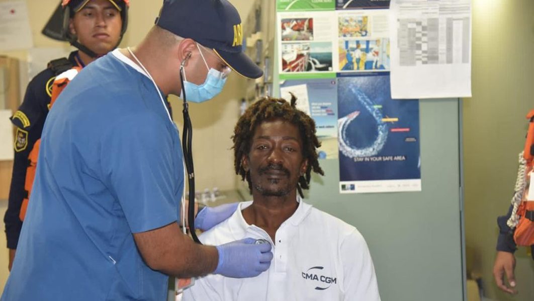 COLOMBIA-DOMINICAN REP-SHIPWRECK-RESCUE