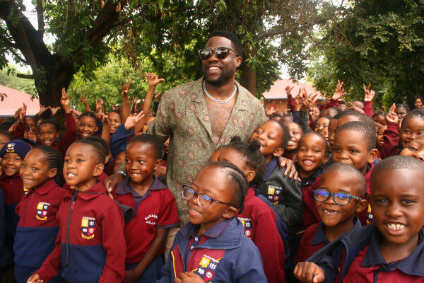 Kevin Hart and United States Ambassador Visit Masibambane College in Orange Farm