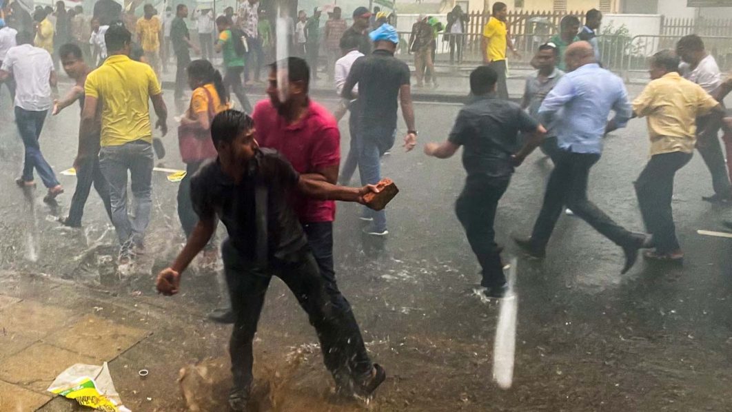 SRI LANKA-POLITICS-PROTEST