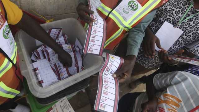 NIGERIA-ELECTION-VOTE