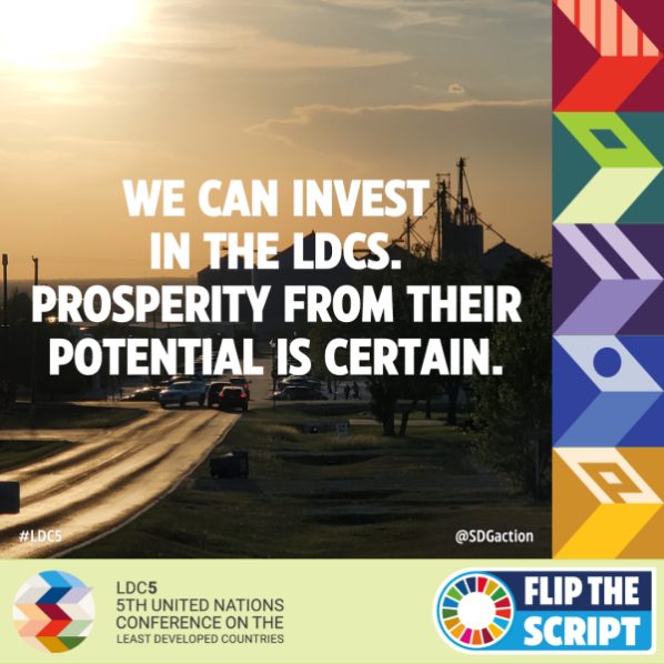 Accelerating sustainable development around the world: European Investment Bank (EIB) Global at the 5th United Nations Conference for Least Developed Countries
