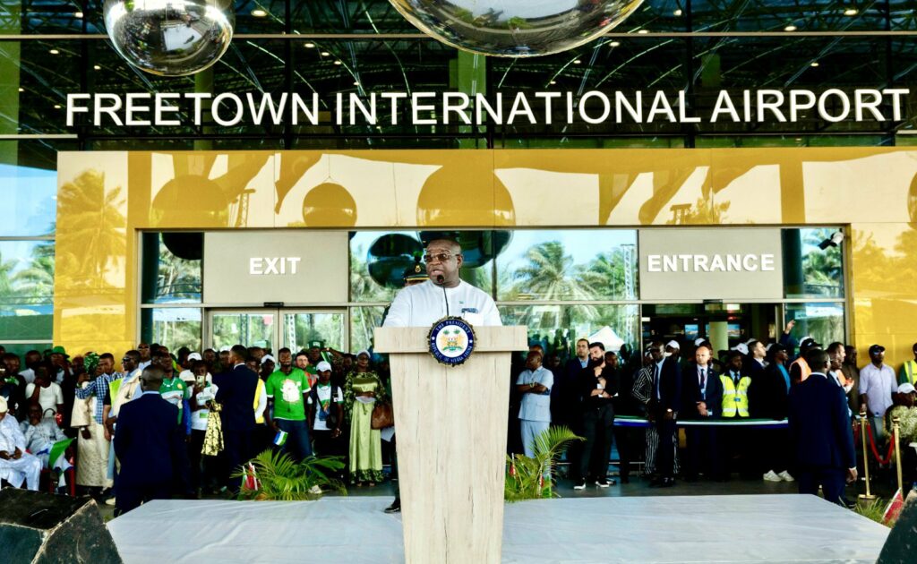 President Bio breaks over three-decades-old jinx with the construction of a brand-new airport in Sierra leone  