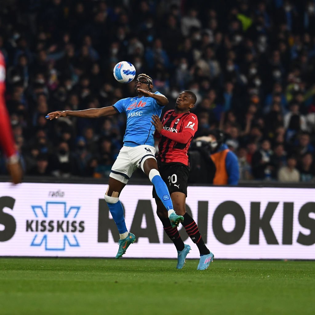Victor-Osimhen-Napoli-AC-Milan-Pierre-Kalulu-
