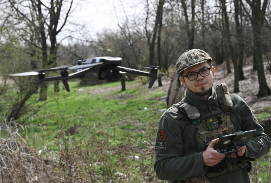 UKRAINE-RUSSIA-CONFLICT-WAR-DRONE