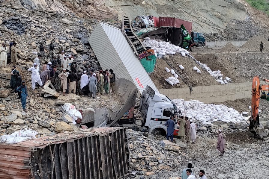 PAKISTAN-AFGHANISTAN-LANDSIDE