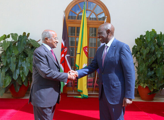 Senior Eritrean delegation on working visit to Kenya