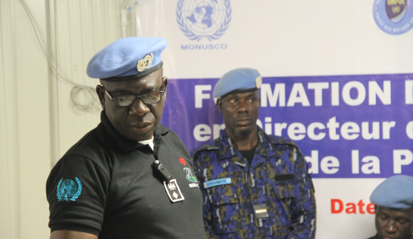 Beni: The United Nations Police (UNPOL) Trains Congolese Police Officers to Conduct Criminal Investigations