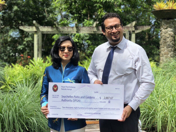 Thailand supports the renovation of Thai Garden at Seychelles Botanical Garden