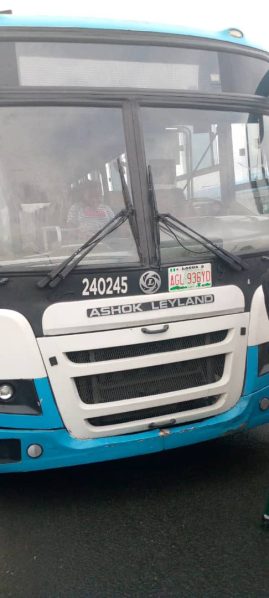 BRT bus accident