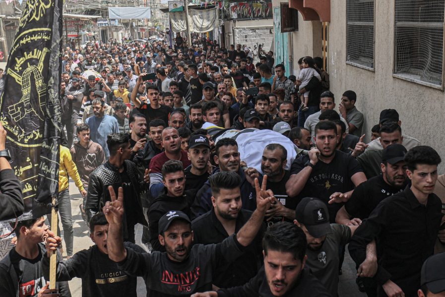 PALESTINIAN-ISRAEL-CONFLICT-FUNERAL