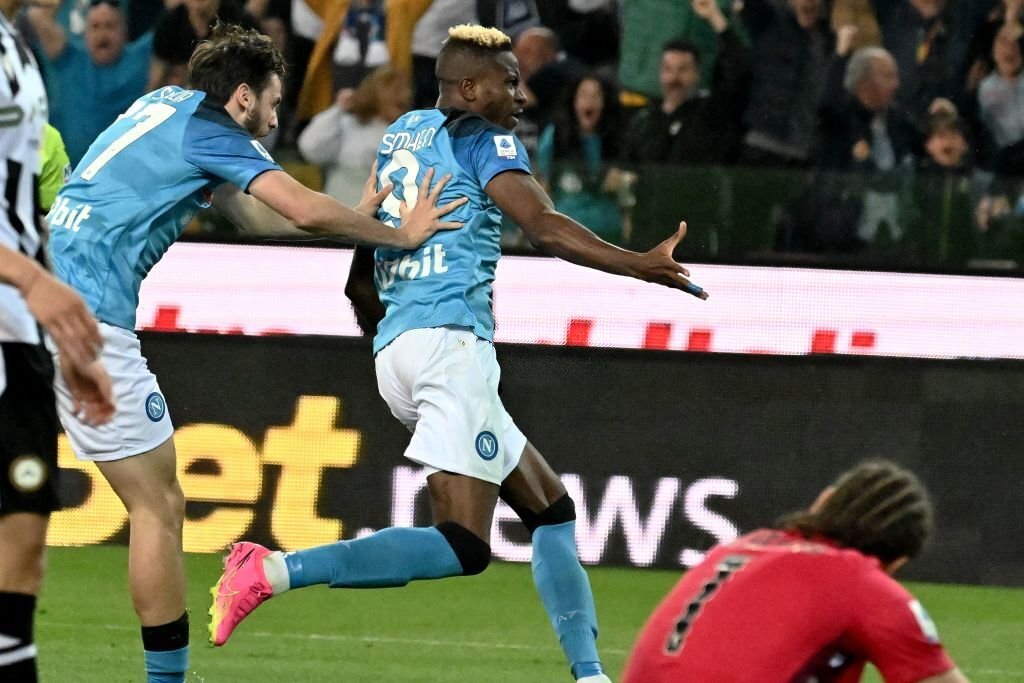 Osimhen-Napoli-Champions